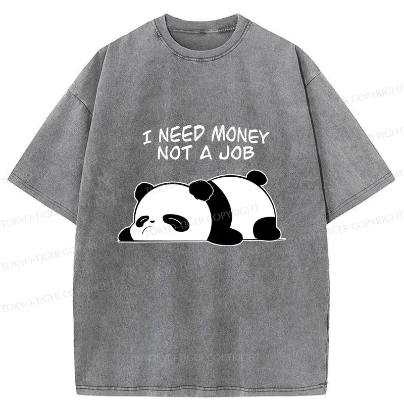 Japanese Vintage Washed T-Shirt for Streetwear