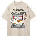 Japanese Cat T-Shirt for Daily Wear