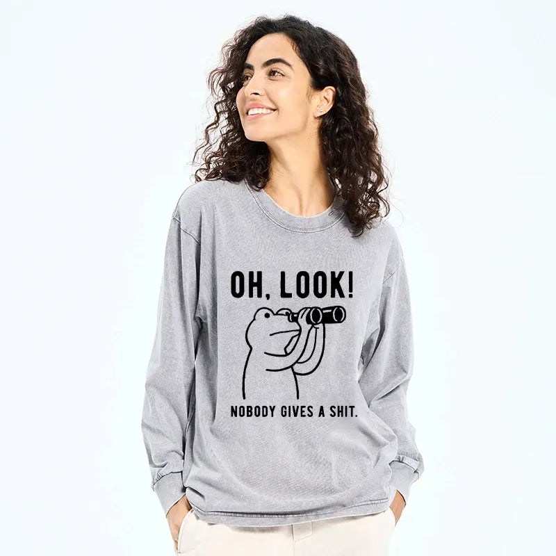Trendy Ukiyo-e Frog Long Sleeve