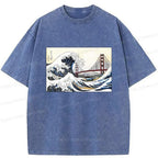 kyoto lion unisex cotton tee