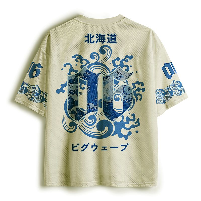 Kyoto-Lion Hokkaido¡¯s Great Blue Wave Mesh Jersey