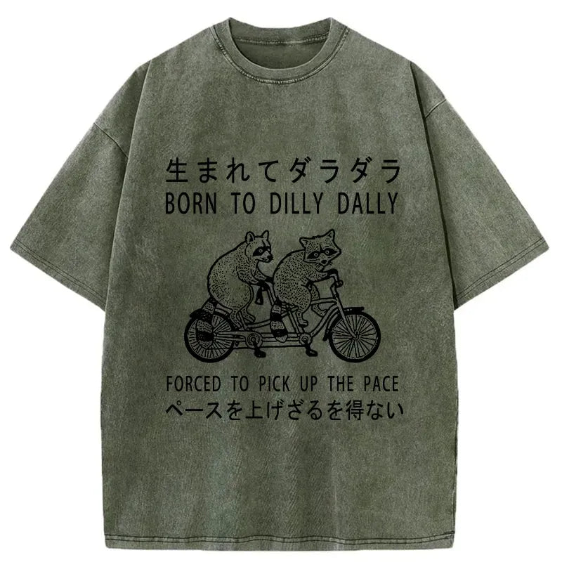 kyoto lion washed t-shirt streetwear