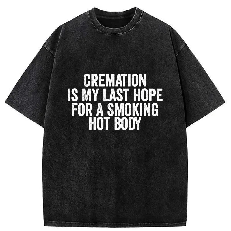 Japanese Washed T-Shirt for Daily Wear