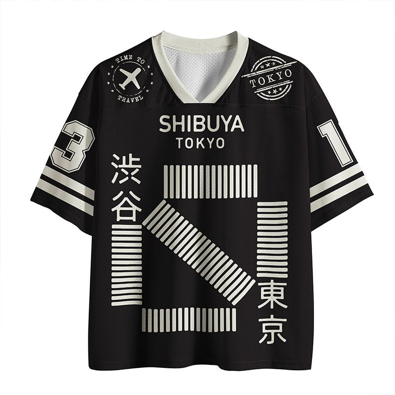 Breathable Unisex Mesh Jersey for Workout
