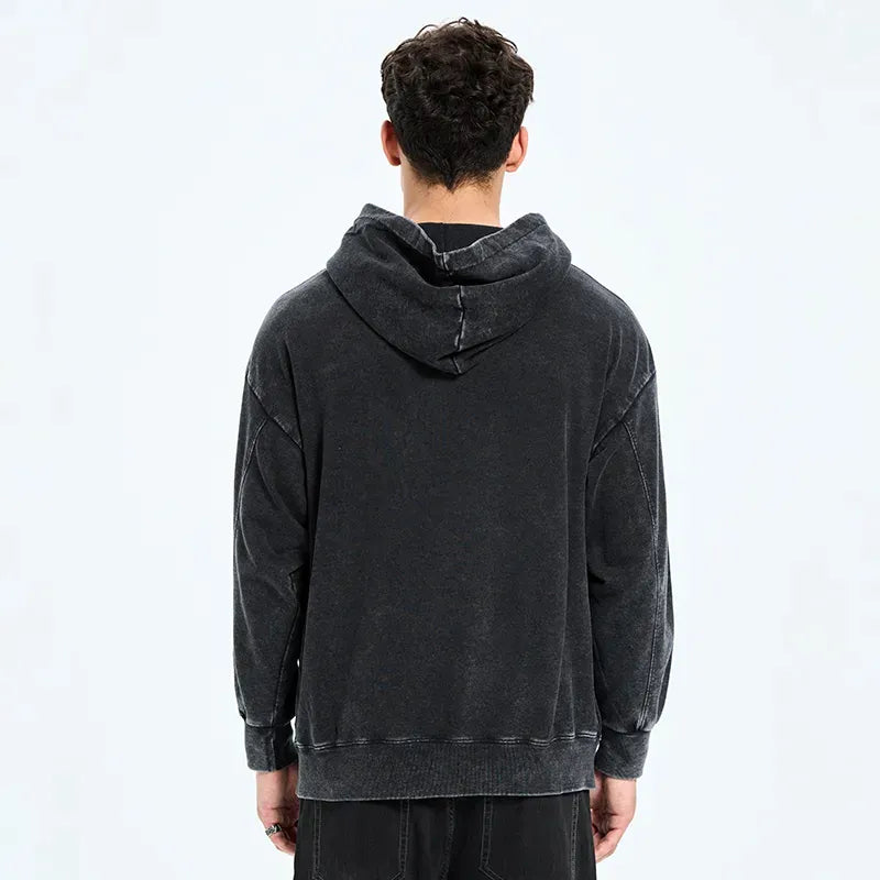 Kyoto Vintage Cat Spying Hoodie