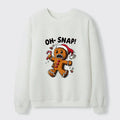 Unisex Waffle Sweatshirt for Holiday Party