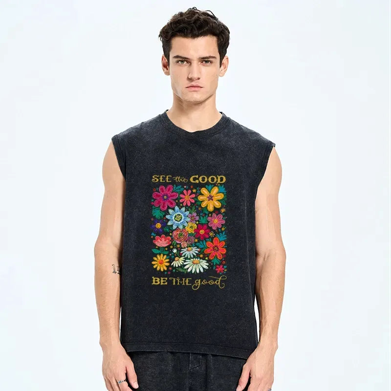 Japanese Vintage Unisex Tank Top