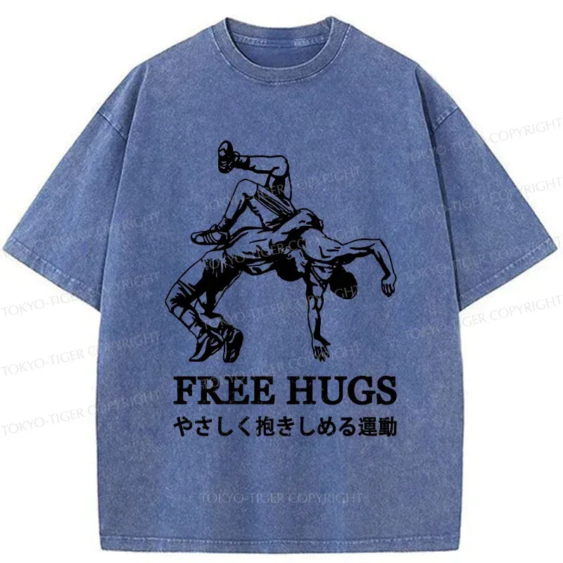 Kyoto-Lion Interesting Jiu-Jitsu Washed T-Shirt
