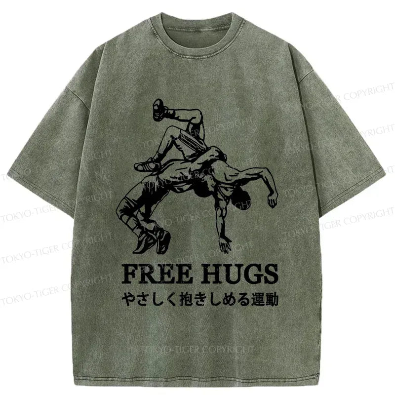 Kyoto-Lion Interesting Jiu-Jitsu Washed T-Shirt