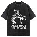 Kyoto-Lion Interesting Jiu-Jitsu Washed T-Shirt