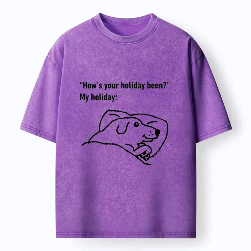 Kyoto-Lion Japanese Vintage T-Shirt for Gift