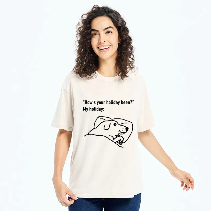 Kyoto-Lion Japanese Vintage T-Shirt for Gift