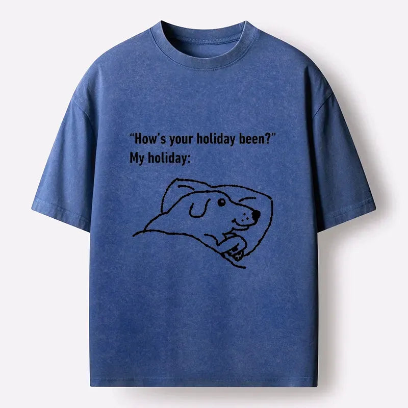 Kyoto-Lion Japanese Vintage T-Shirt for Gift