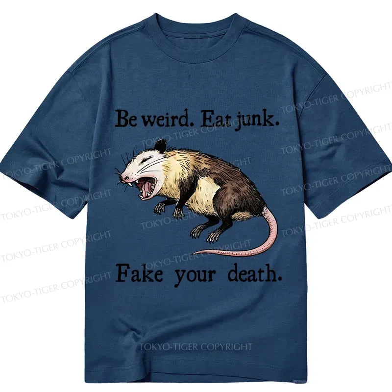 Unbothered Possum Tee for Anime Convention