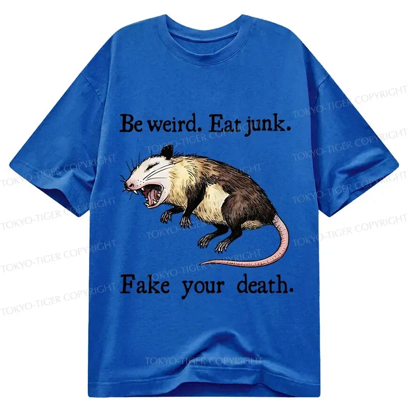 Unbothered Possum Tee for Anime Convention