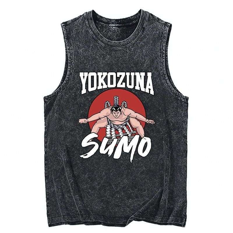 Vintage Kyoto Lion Tank Top for Summer