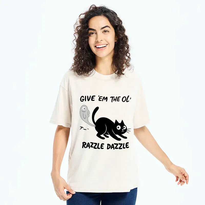 Funny Cat Japanese T-Shirt