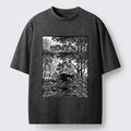 Japanese Woodblock Cat T-Shirt