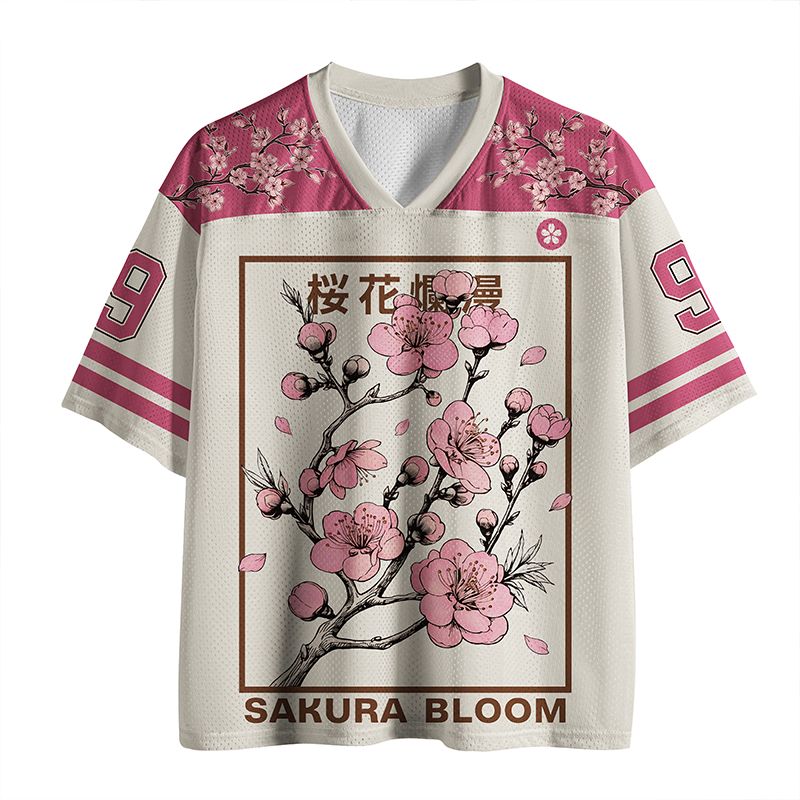 Kyoto-Lion Sakura Fubuki Mesh Jersey