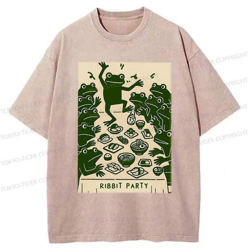 Japanese Washed T-Shirt for Streetwear