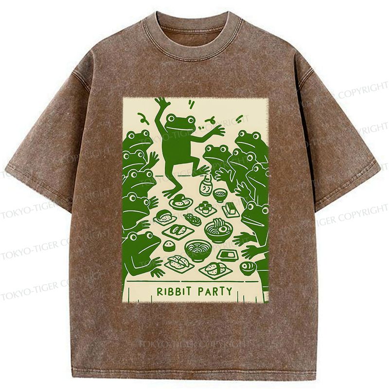 Japanese Washed T-Shirt for Streetwear