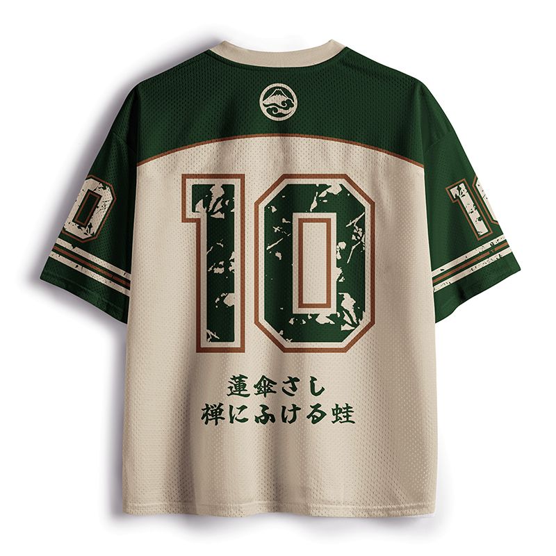 Zen Frog Mesh Jersey for Daily Wear