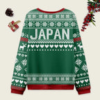 Kyoto-Lion Japan Christmas Ugly Sweatshirt