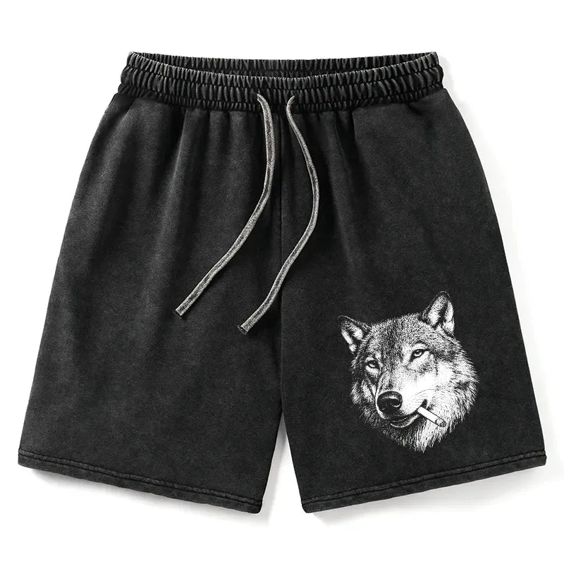 Unisex Kyoto Lion Shorts with Free Shipping