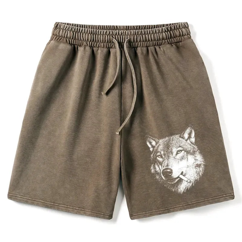 Unisex Kyoto Lion Shorts with Free Shipping