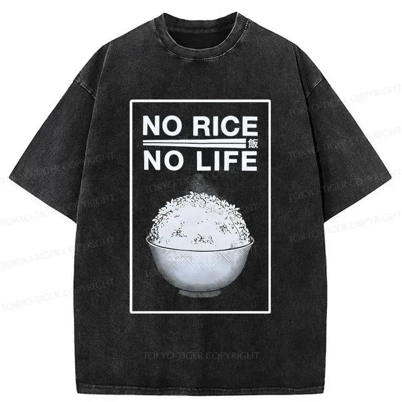 Japanese vintage rice washed t-shirt