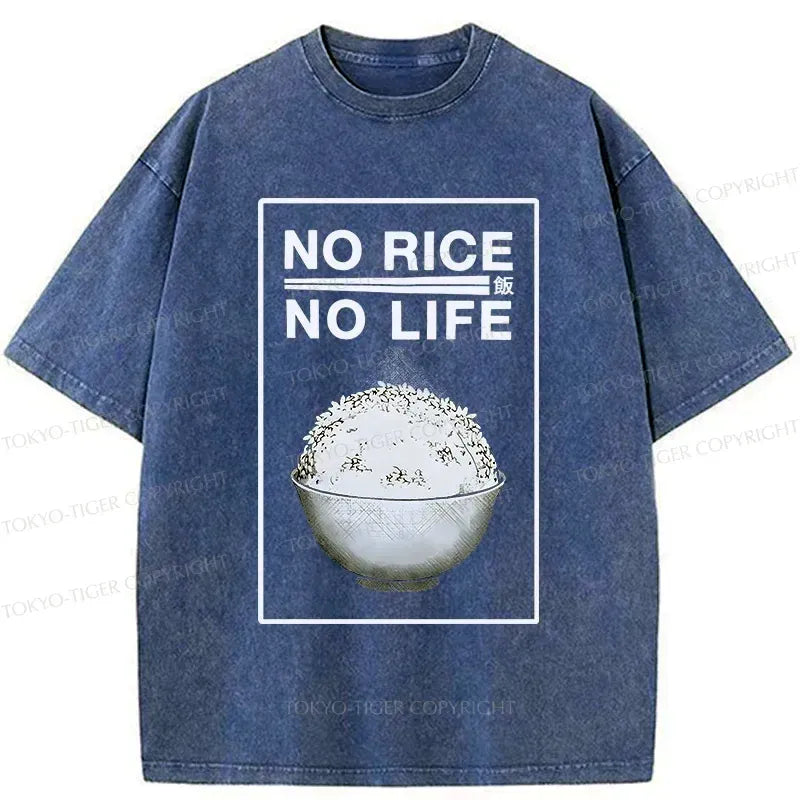 Japanese vintage rice washed t-shirt