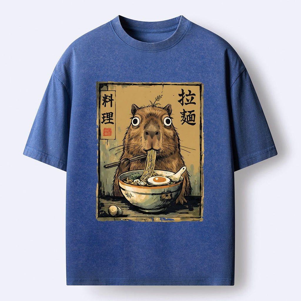 Kyoto Lion Capybara Shirt for Everyday Casual Wear