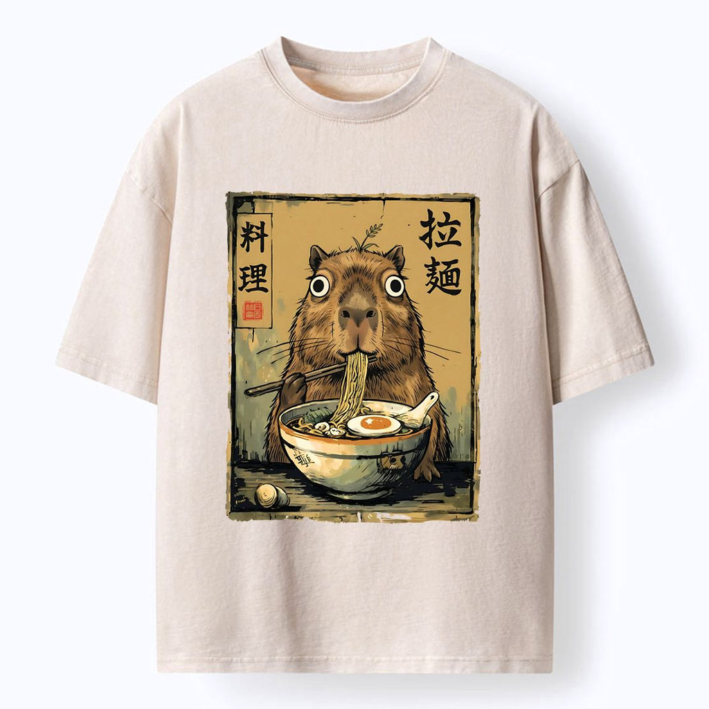 Kyoto Lion Capybara Shirt for Everyday Casual Wear
