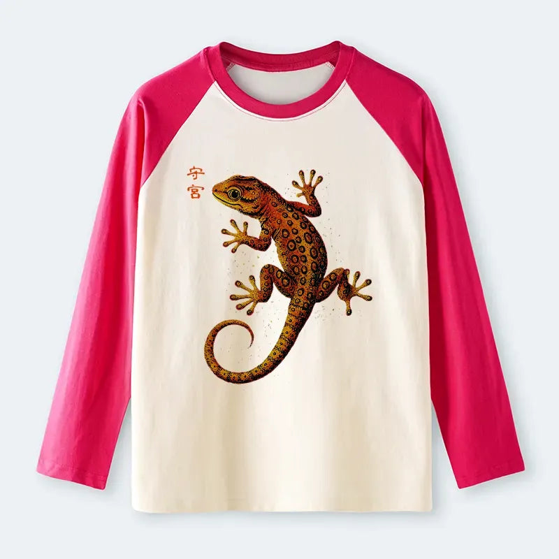 Funny Gecko T-shirt for Streetwear