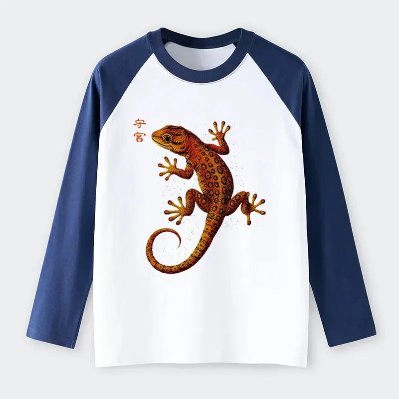 Funny Gecko T-shirt for Streetwear