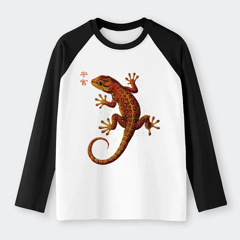 Funny Gecko T-shirt for Streetwear