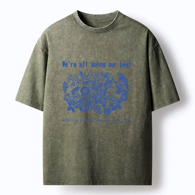 Kyoto-Lion Japanese Vintage T-Shirt On Sale