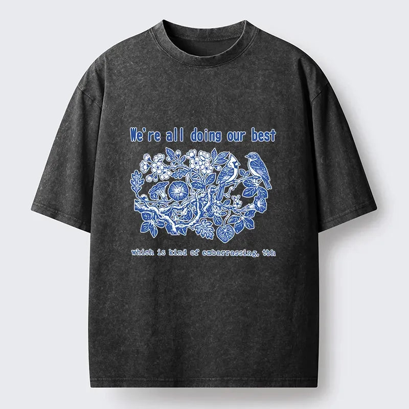 Unisex Cotton T-Shirt with Japanese Culture