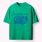 Funny Bird Washed T-Shirt for Daily Wear