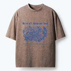 Funny Bird Washed T-Shirt for Daily Wear