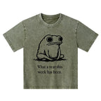 Vintage Washed Kids T-Shirt for Spring