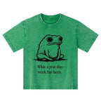 Kyoto-Lion This Week Feels Like A Whole Year Kids Washed T-Shirt