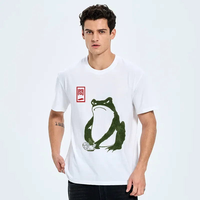Kyoto-Lion Woodblock Print Frog Classic T-Shirt