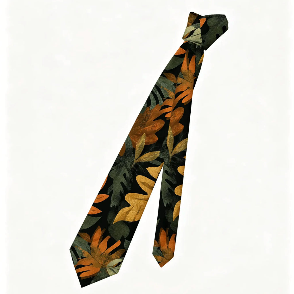 Kyoto Lion Print Necktie for Gift