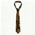 Vintage Tropical Leaf Necktie on Sale