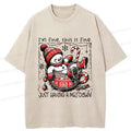 Kyoto-Lion Christmas Disaster Washed T-Shirt