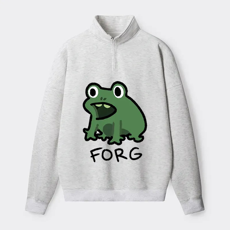 Funny Japan Half Zip Sweatshirt for Everyday Wear