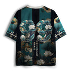 Kyoto Lion Mesh Jersey for Streetwear