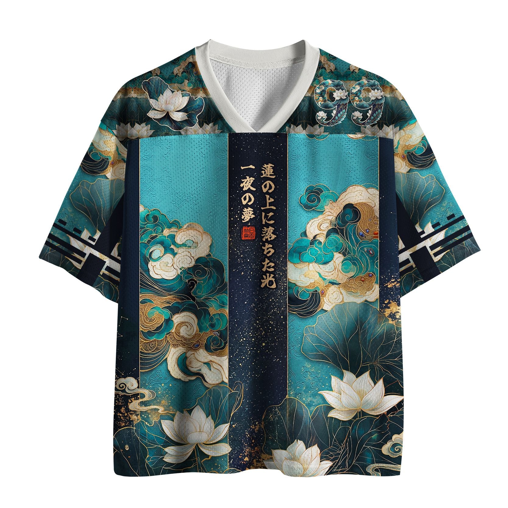 Kyoto-Lion Starlight On The Lotus Dream Mesh Jersey