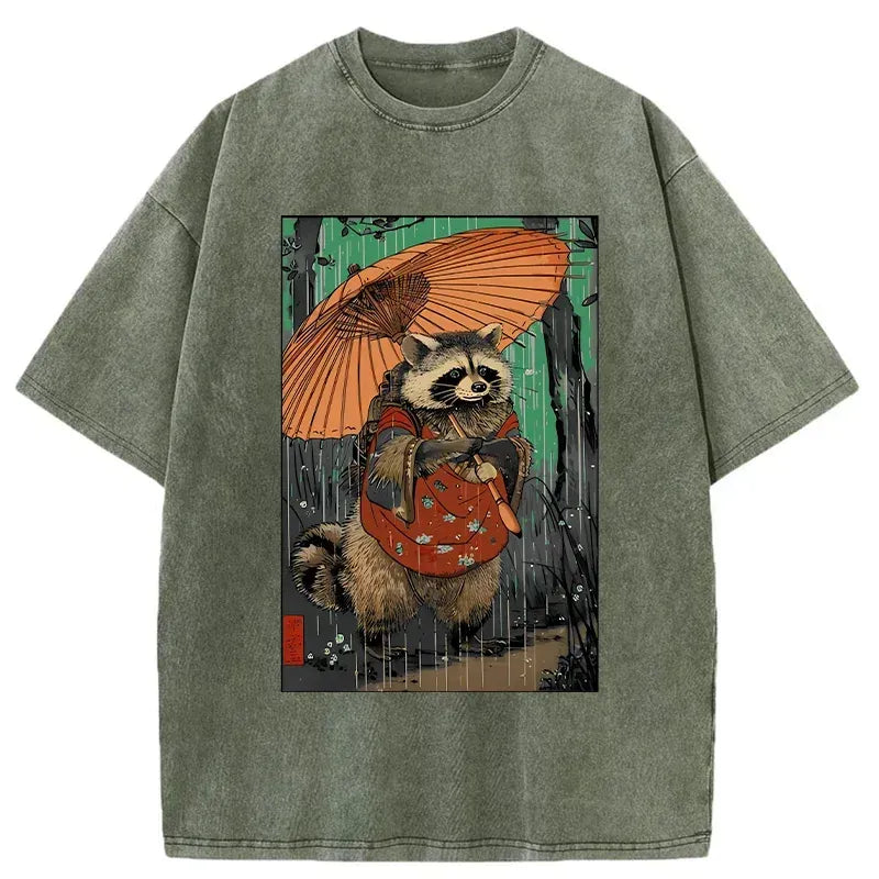 Japanese Washed T-Shirt for Everyday